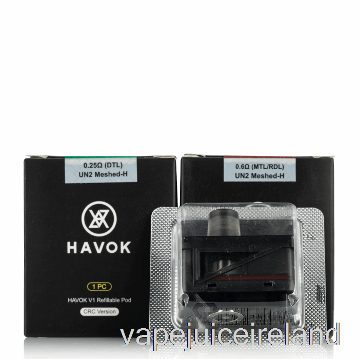 Vape Flavours Uwell HAVOK Replacement Pods [0.6] 4mL HAVOK Pods